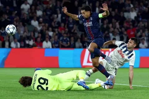 العاشر له في الأبطال.. ماركينيوس يمنح باريس سان جيرمان الأفضلية أمام أتالانتا